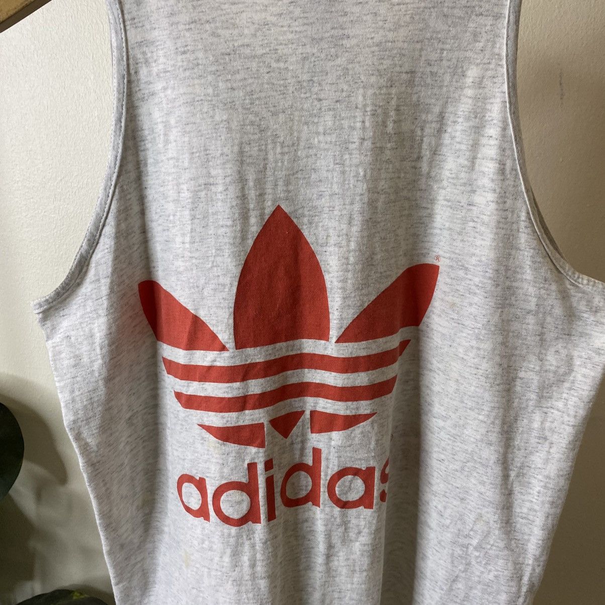 Adidas Vintage 90s Adidas Trefoil Big Logo Double Sided Graphic Size US M / EU 48-50 / 2 - 7 Thumbnail
