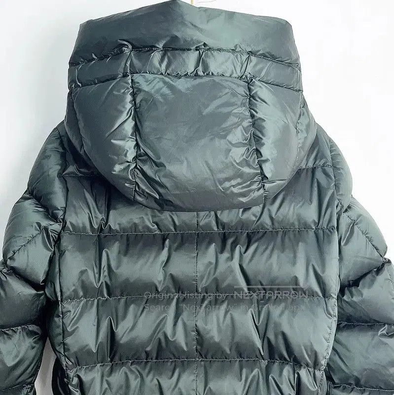 Burberry Burberry Green Cotton Women's Puffer Jacket. Size XS / US 0-2 / IT 36-38 - 6 Thumbnail