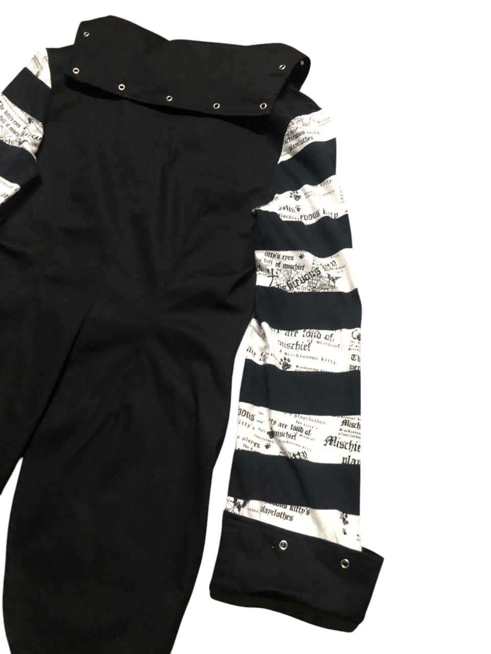 If Six Was Nine Body Line Japan Stripes Black With Cross Punk Jacket Size US S / EU 44-46 / 1 - 10 Thumbnail