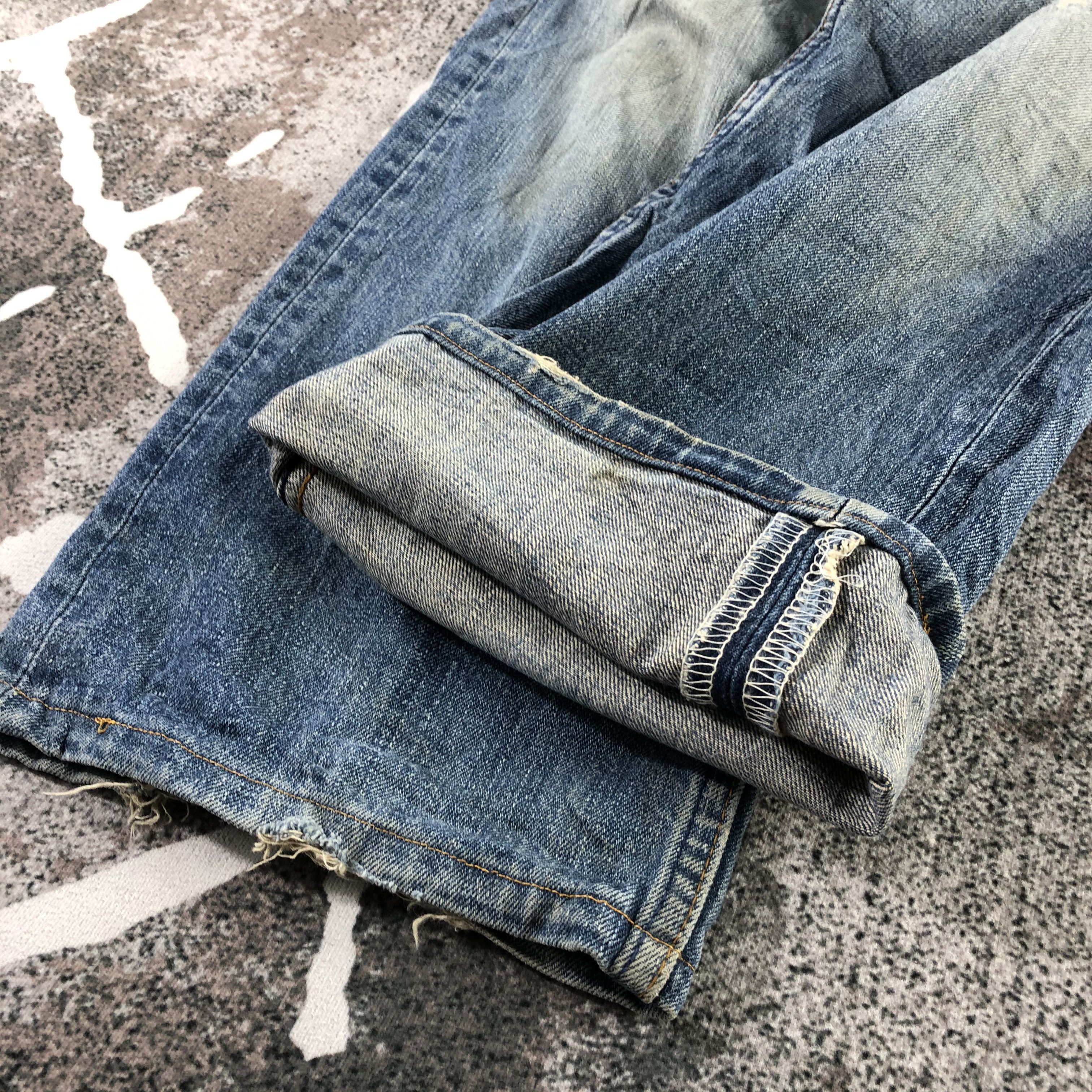 Levi's Vintage Levi's 503 Jeans Distress Faded Blue Denim KJ1457 Size US 31 - 7 Thumbnail