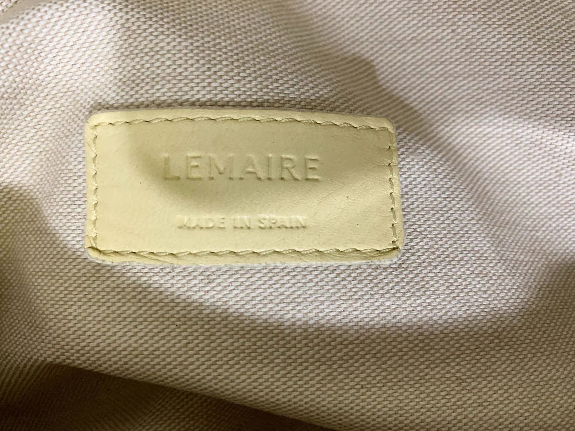 Lemaire Lemaire Large Ginger Croissant Bag K34 Size ONE SIZE - 6 Thumbnail