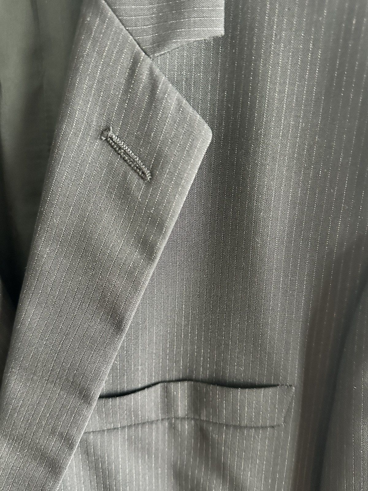 Dior Dior Homme SS05 Hedi Slimane Era Pinstripe Suit Size 50R - 4 Thumbnail