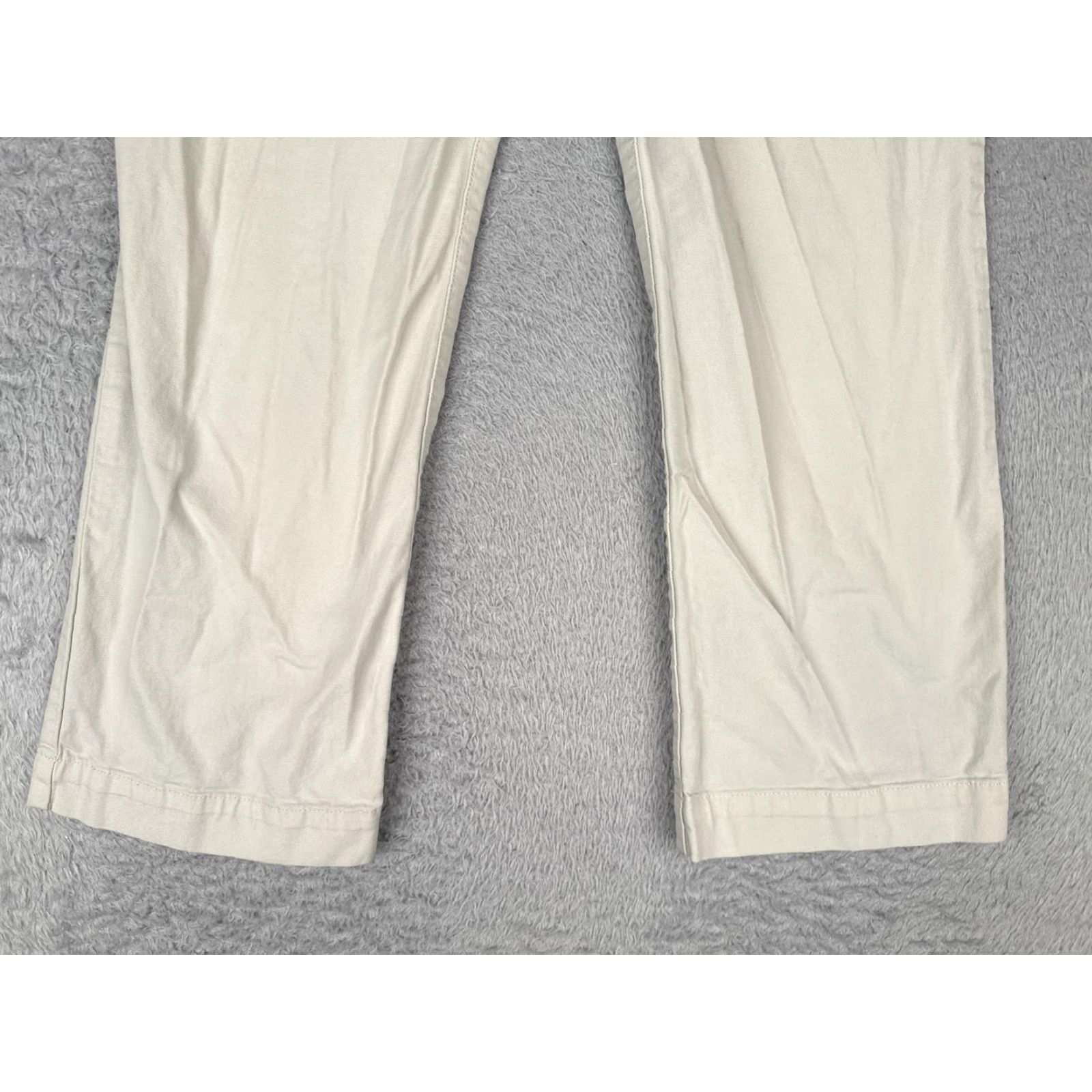 Patagonia Patagonia Pants Womens 4 Beige Organic Cotton Casual Wide Leg Twill Pockets Size 27" / US 4 / IT 40 - 2 Thumbnail