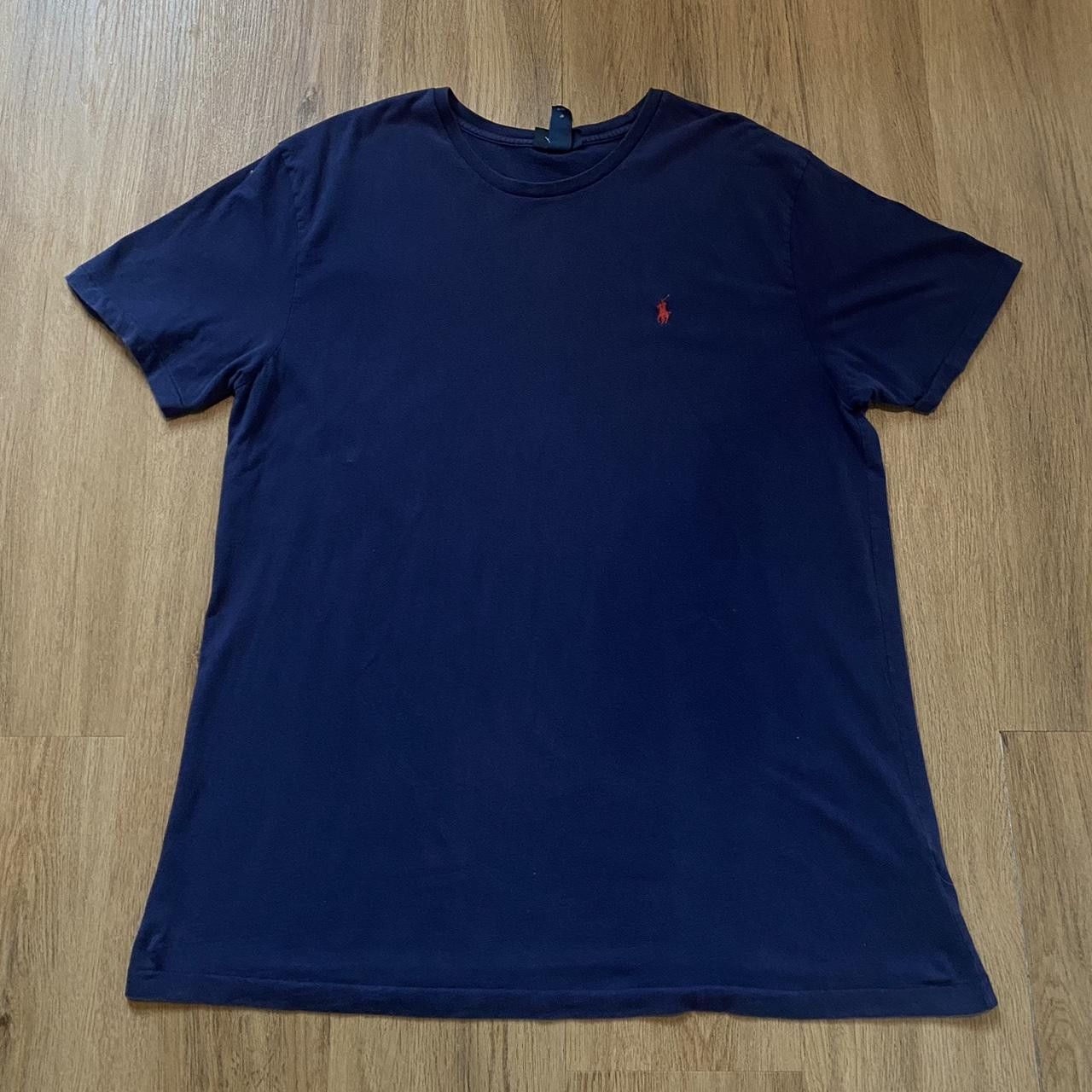 Polo Ralph Lauren Navy blue Polo Ralph Lauren cotton tee Size US XL / EU 56 / 4 - 2 Thumbnail