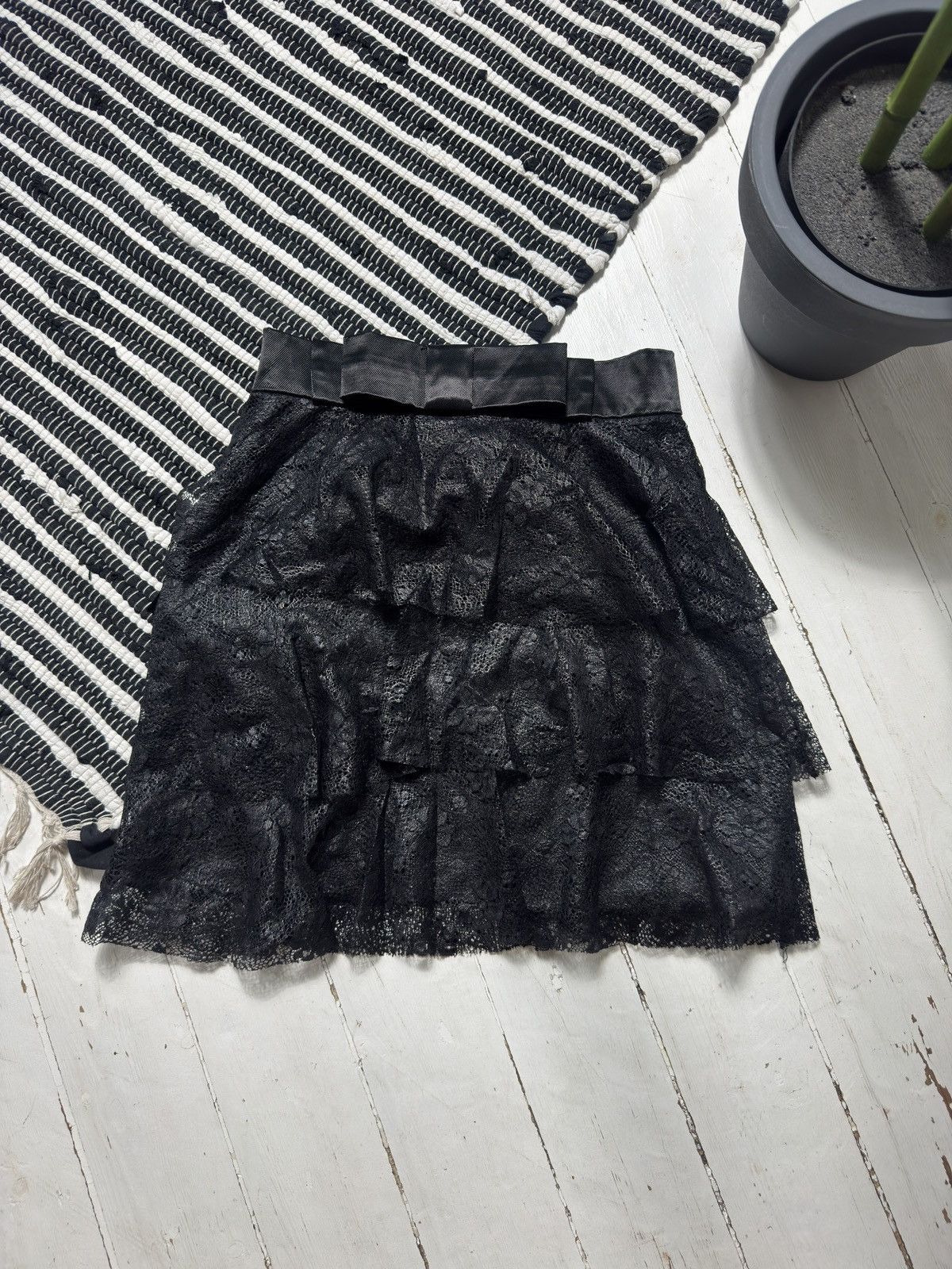 Miss Sixty VINTAGE MISS SIXTY 2000s RUSHES MINI SKIRT Size 27" / US 4 / IT 40 - 8 Thumbnail
