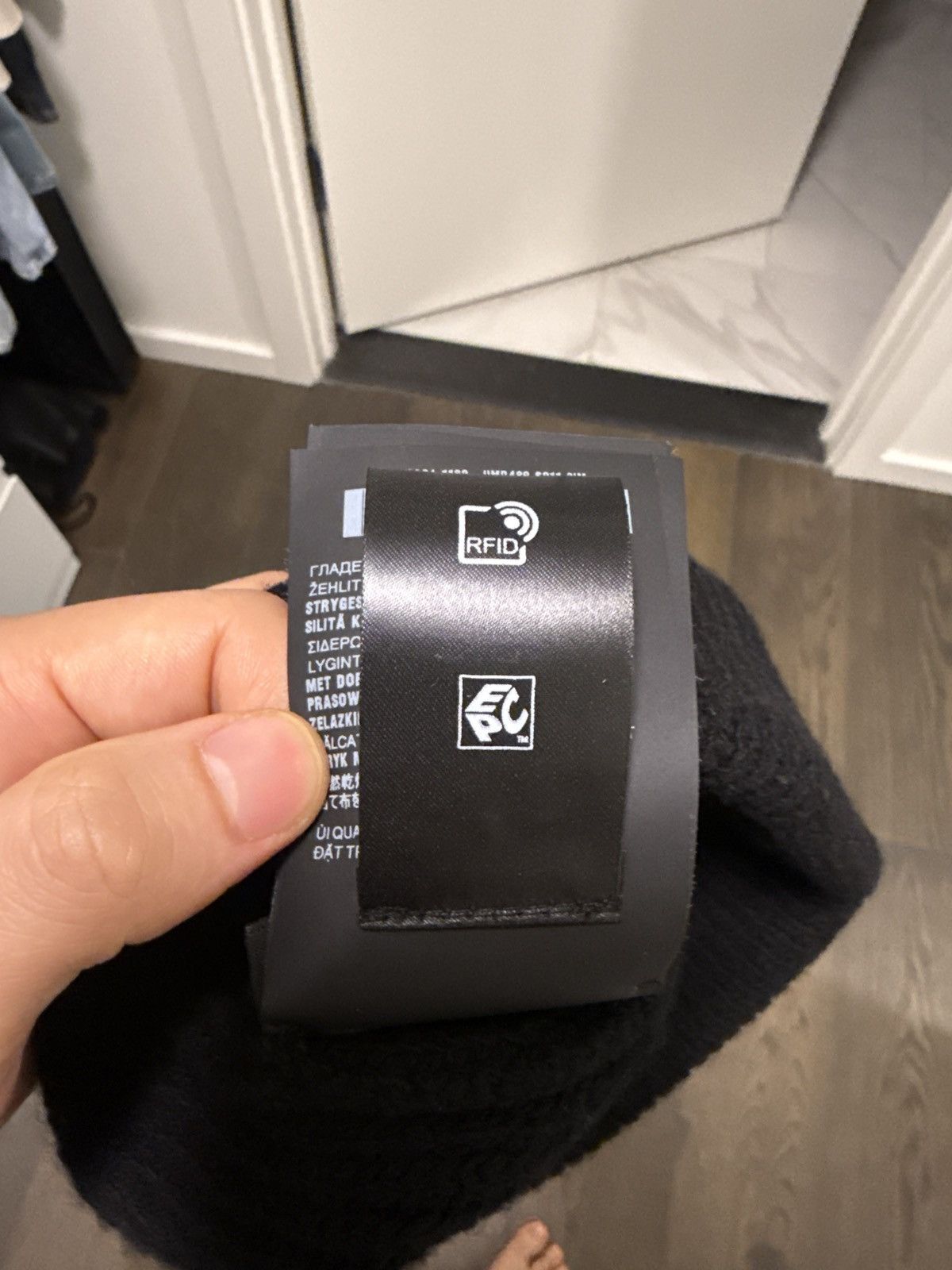 Prada Prada beanie wool black Size ONE SIZE - 3 Thumbnail