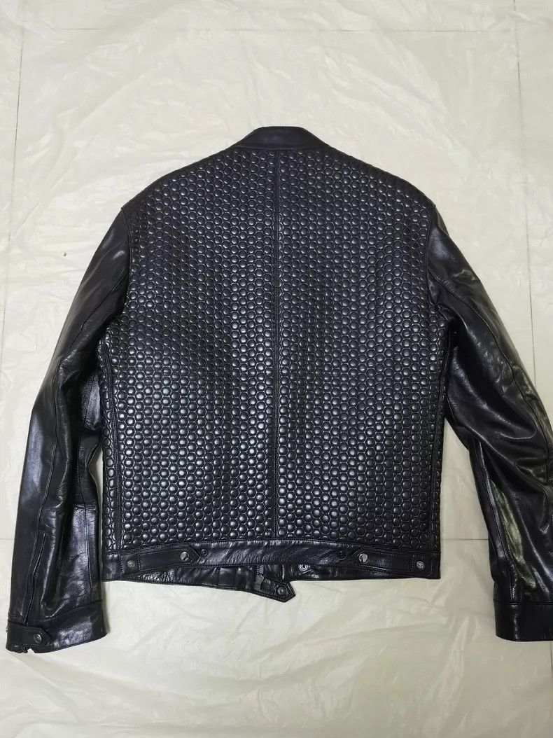 Versace Versace Jacket with thin cotton leather Size US M / EU 48-50 / 2 - 2 Thumbnail