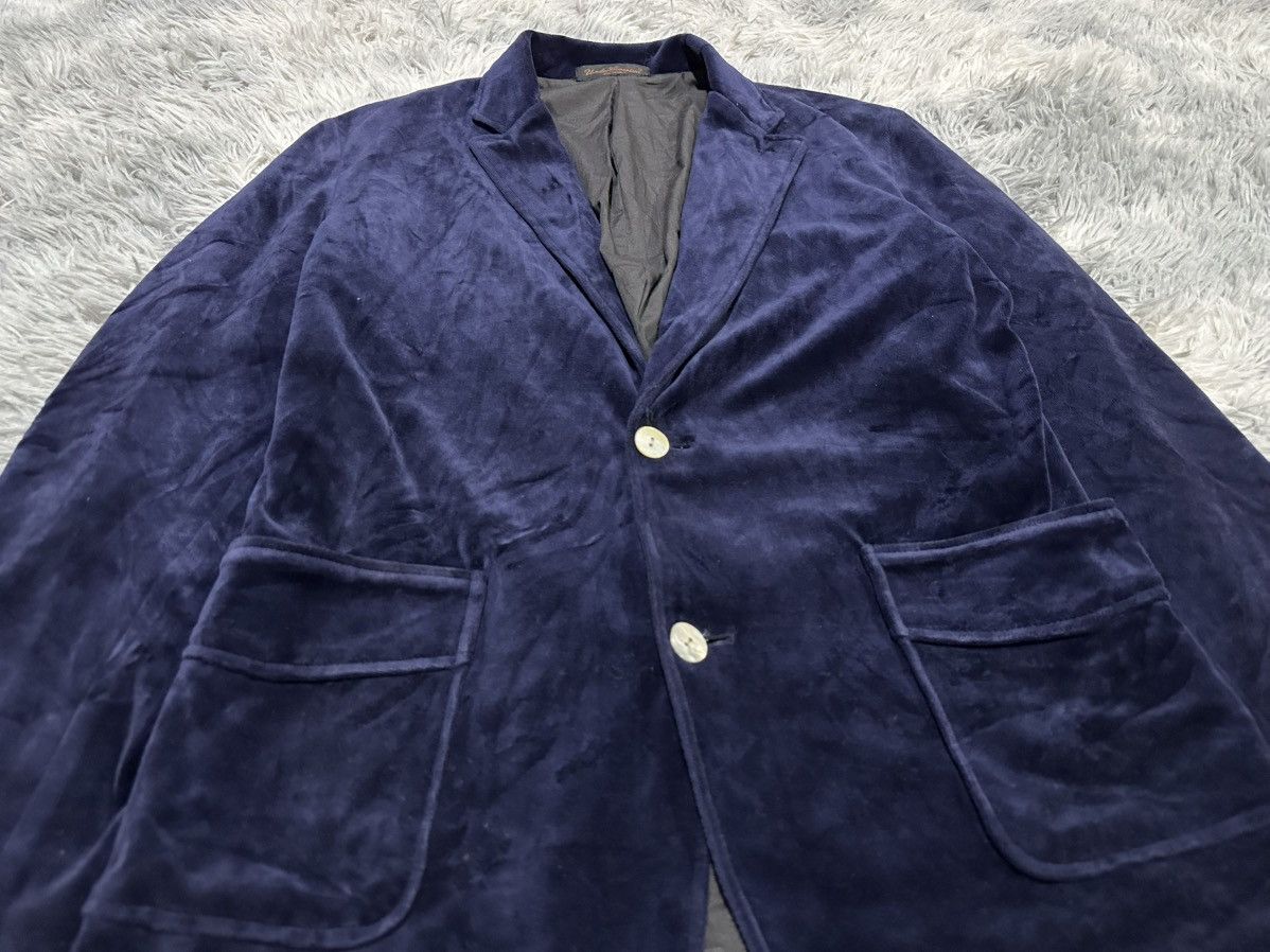 Undercover 🔥Undercoverism Velvet Blazer Jacket Navy Size US L / EU 52-54 / 3 - 2 Thumbnail