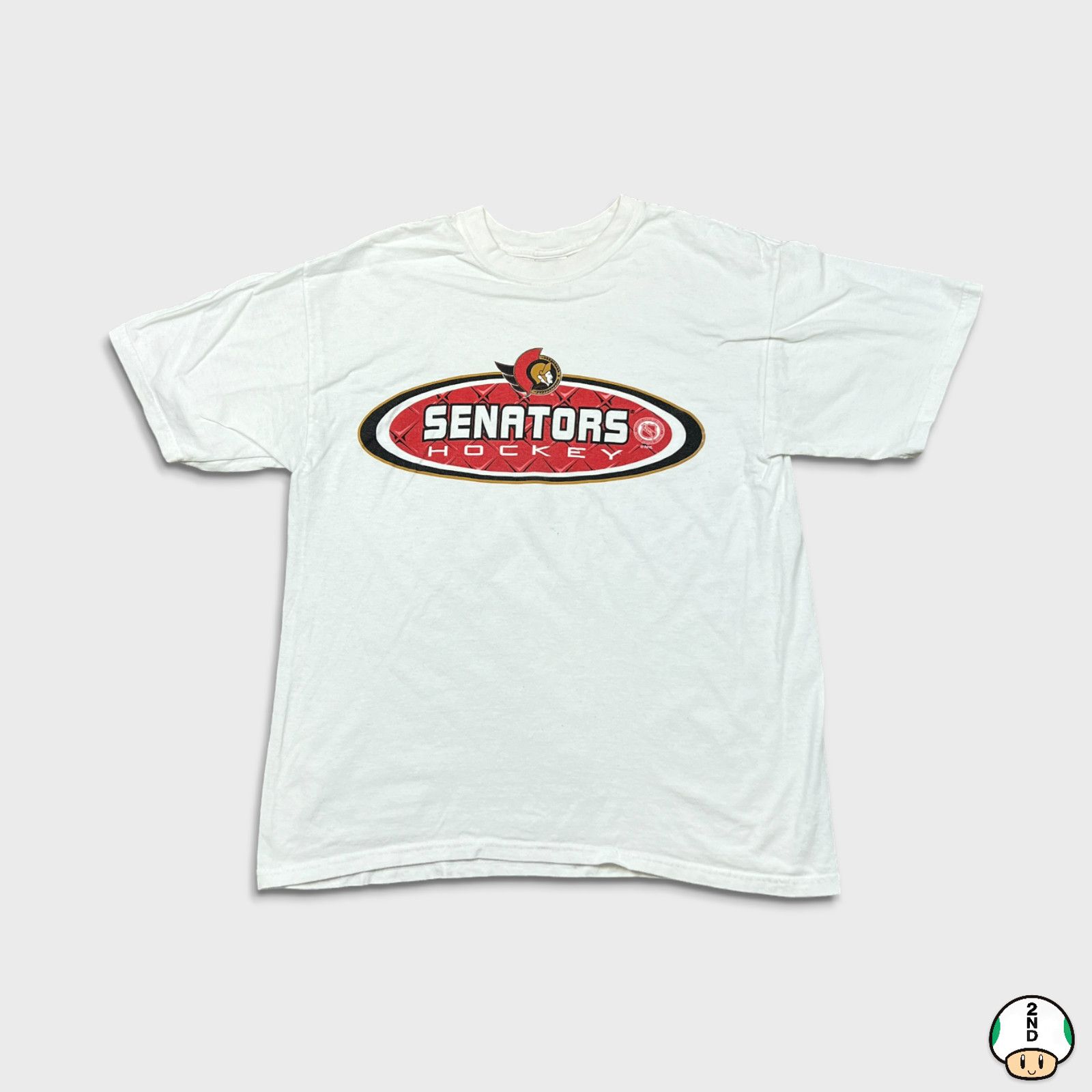 NHL × Vintage Vintage Y2K Ottawa Senators T Shirt Large NHL Hockey Tee Size US L / EU 52-54 / 3 - 1 Thumbnail