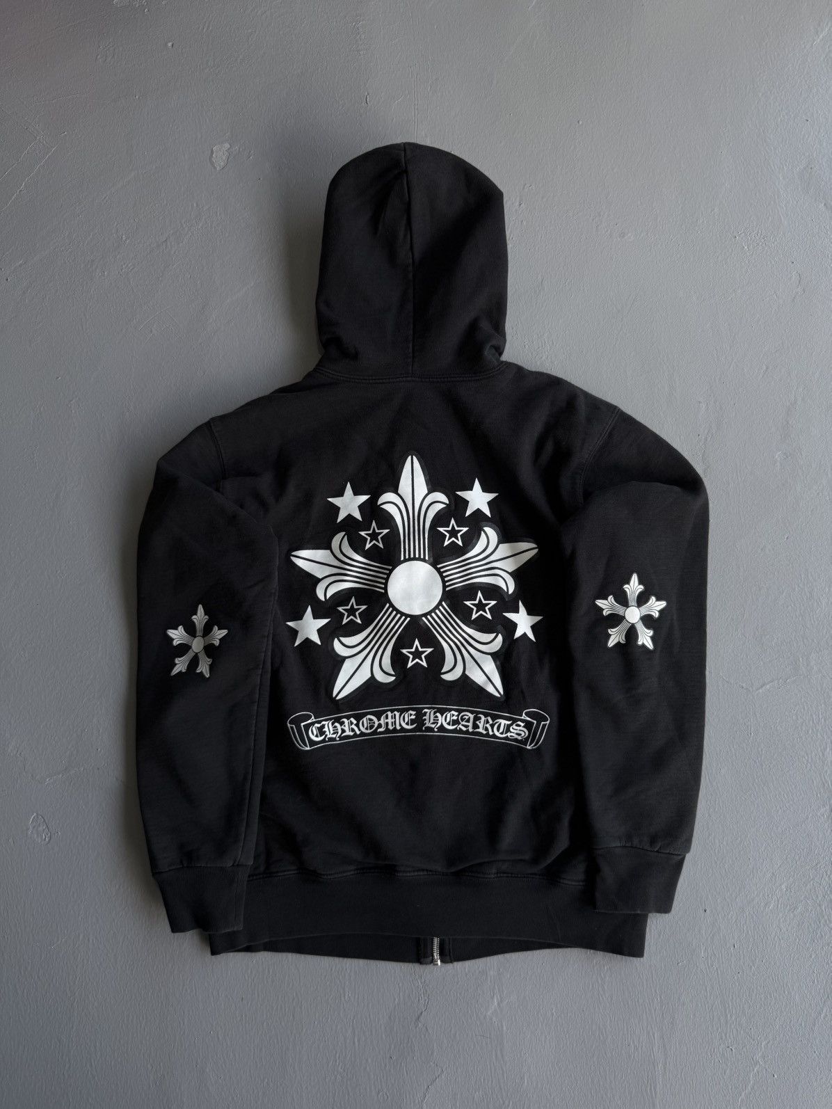 Chrome Hearts 2000s Chrome Hearts Star Logo Thermal Zip Chrome Hearts 2000s Chrome Hearts Star Logo Thermal Zip
