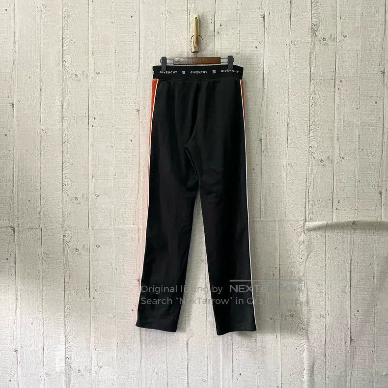 Givenchy Givenchy Black and Orange Striped Pants Size 38 Size US 38 / EU 54 - 2 Thumbnail