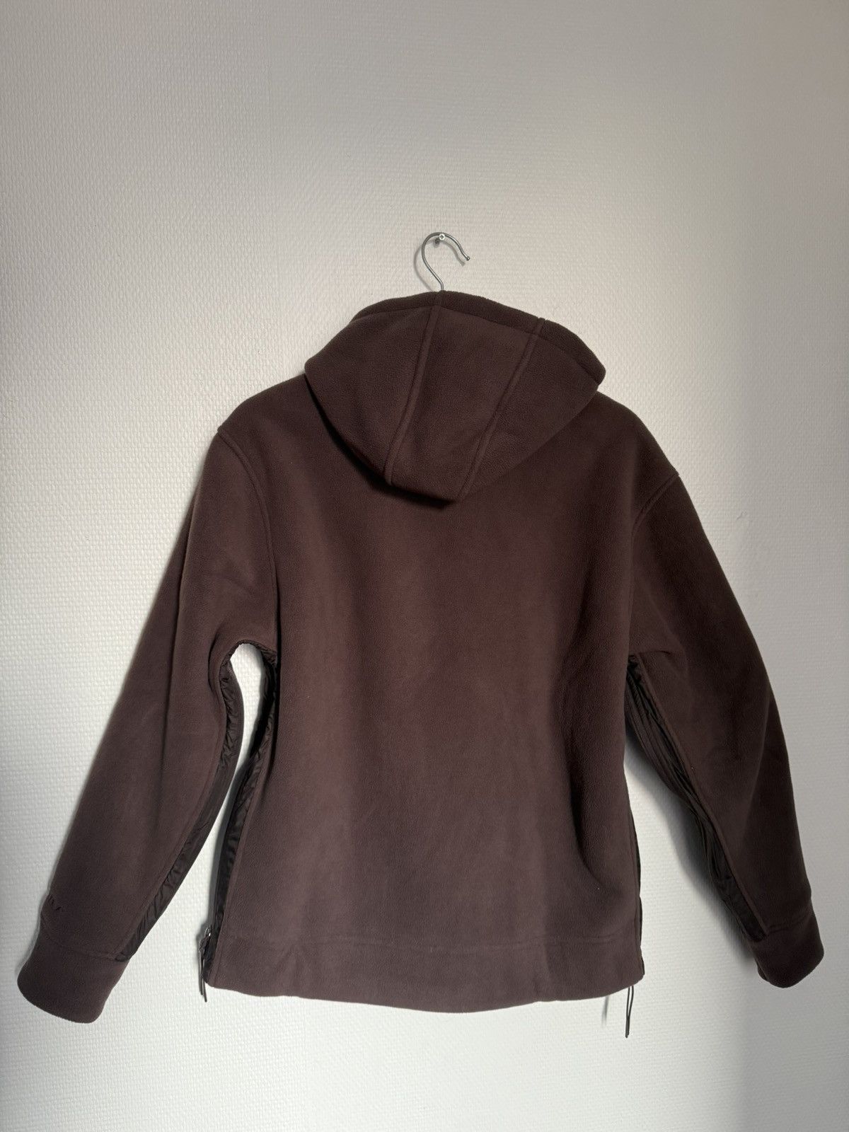 C.P. Company CP Company Pertex Lined Polar Fleece Hoodie Brown Size S Size US S / EU 44-46 / 1 - 7 Thumbnail