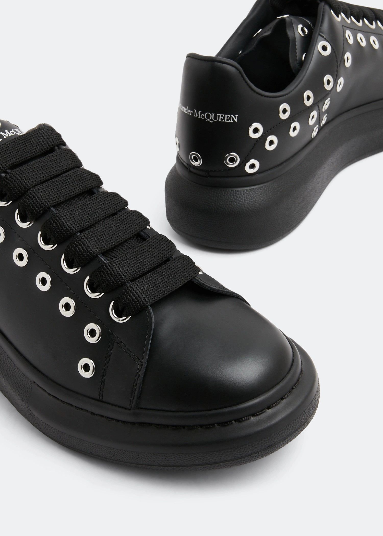 Alexander McQueen o1w1db10725 Sneakers in Black Size US 8.5 / IT 38.5 - 3 Thumbnail