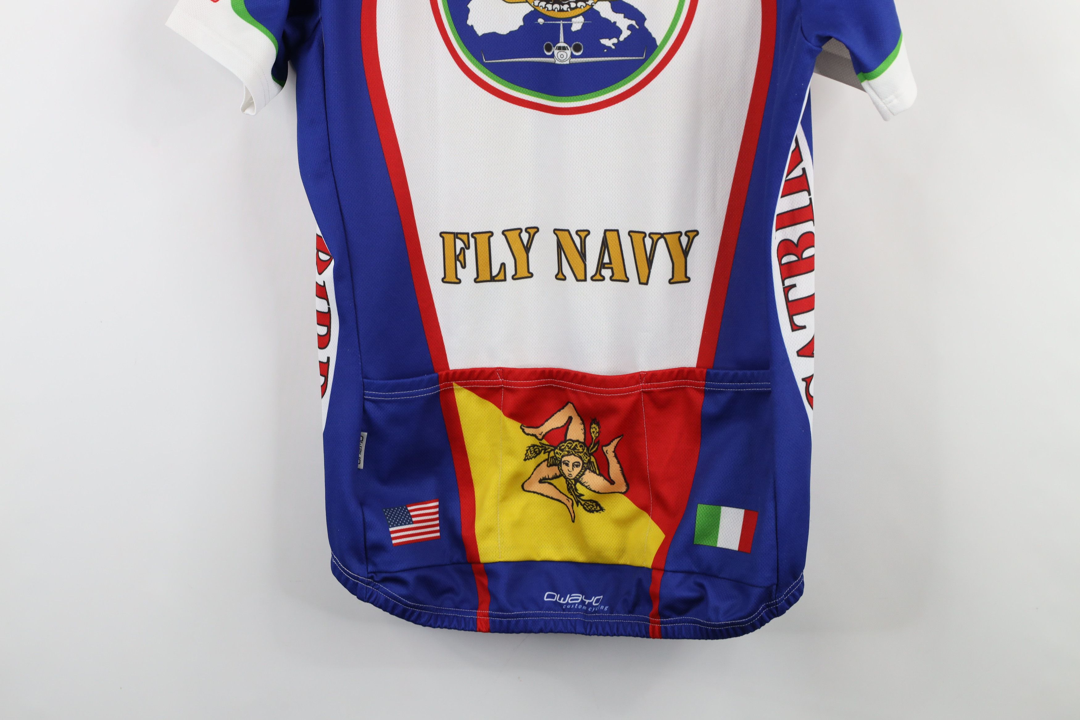 Vintage Vintage Military Fly Bird Italy JP-5 Cycling Bicycle Jersey Size US XL / EU 56 / 4 - 19 Thumbnail