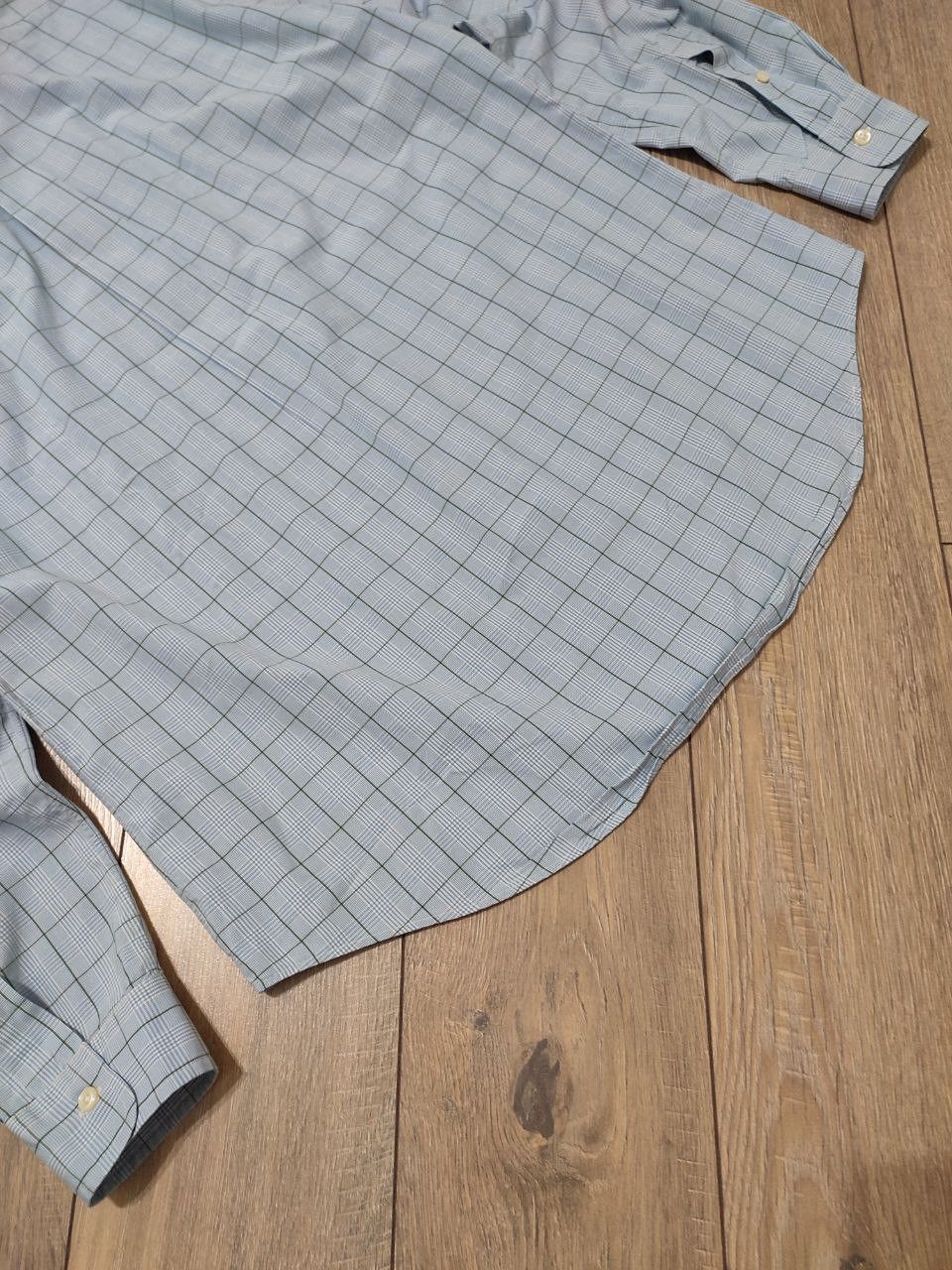 Polo Ralph Lauren × Ralph Lauren × Vintage Vintage Polo Ralph Lauren Custom Fit striped plaid Shirt Size US L / EU 52-54 / 3 - 10 Thumbnail