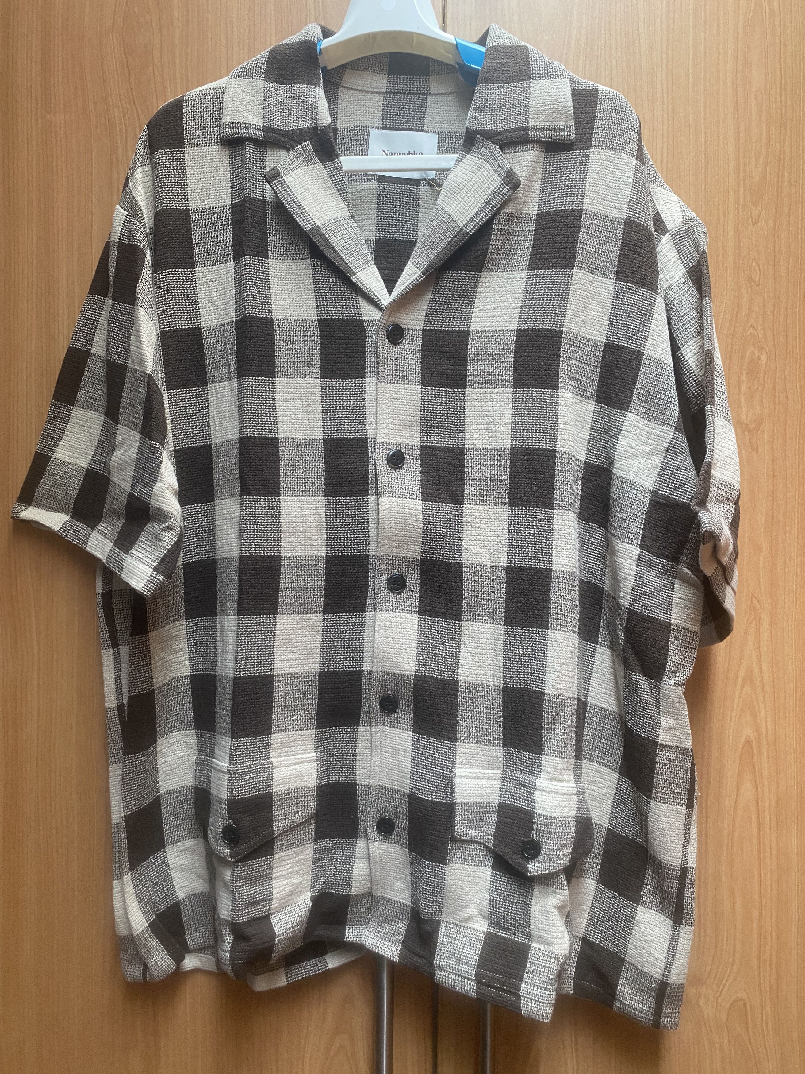 Nanushka NANUSHKA Havana Shirt Gingham Size US S / EU 44-46 / 1 - 1 Thumbnail