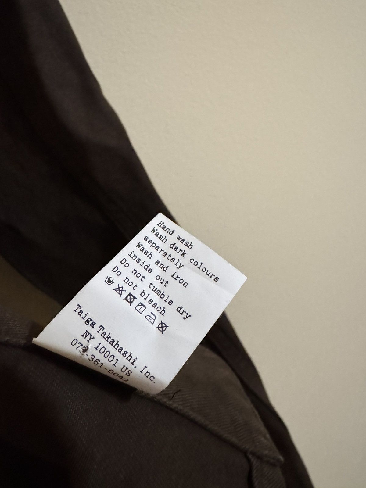 Taiga Takahashi Taiga Takahashi Railroad Jacket Mud Dyed Brown Size 38 Size US M / EU 48-50 / 2 - 6 Thumbnail