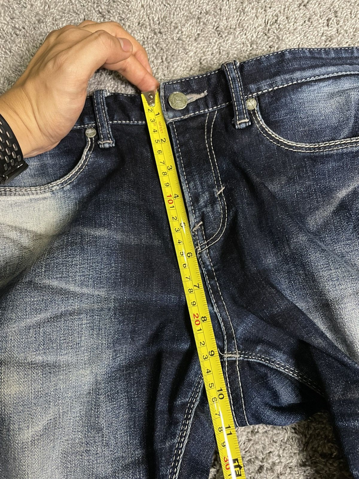 GOSTAR DE FUGA Fuga Skinny Dyed Seasoned Denim Size US 32 / EU 48 - 19 Thumbnail
