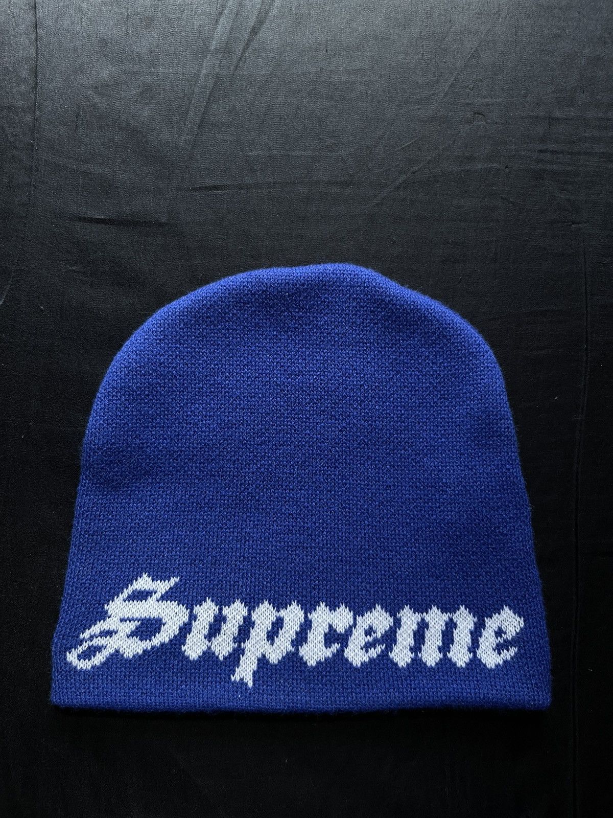 Supreme Supreme New Era Ghostface Beanie Blue Size ONE SIZE - 2 Thumbnail
