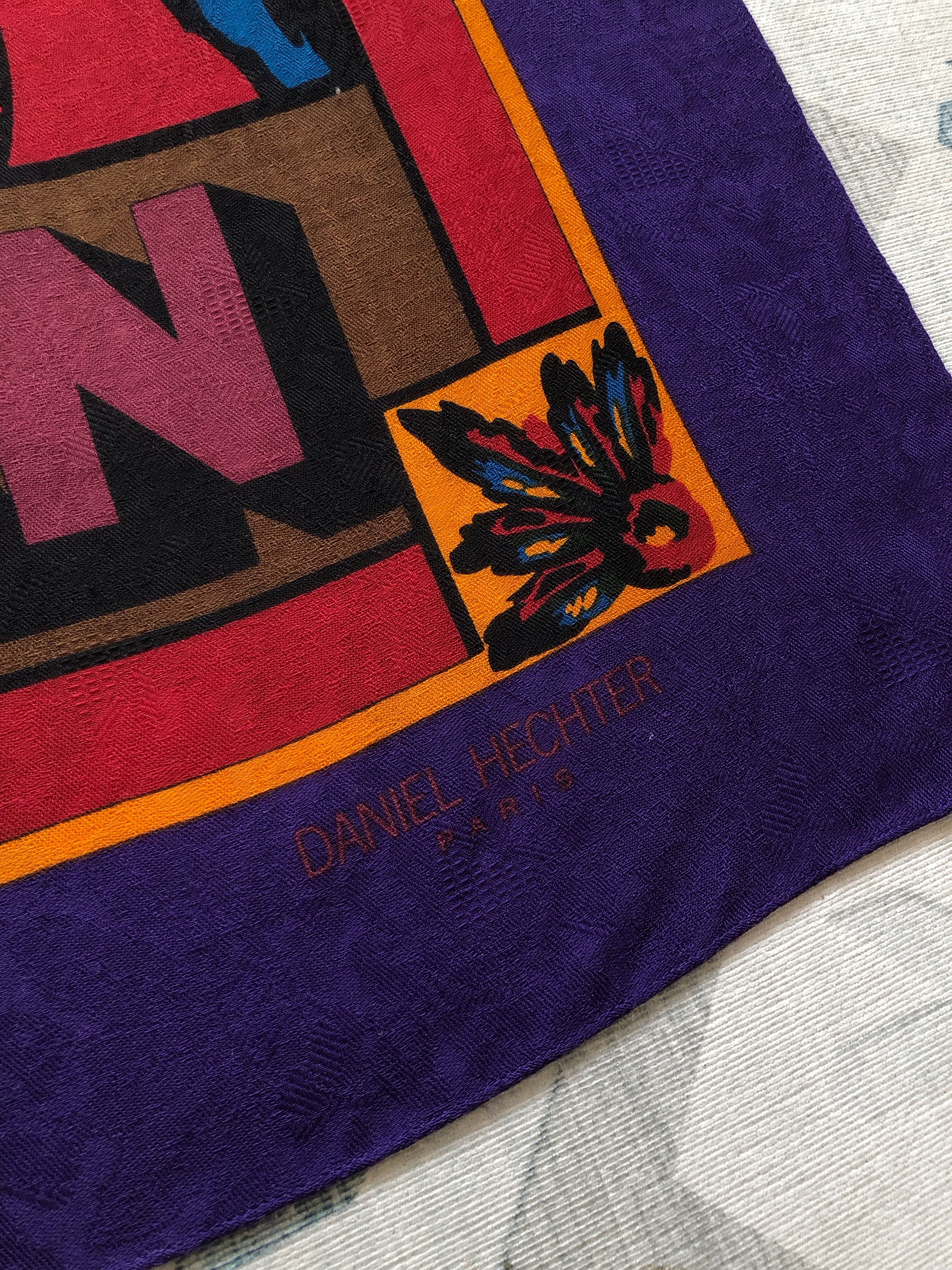 Daniel Hechter × Native × Vintage VINTAGE DANIEL HECHTER PARIS MICHIGAN WOOL SCARVES Size ONE SIZE - 3 Thumbnail