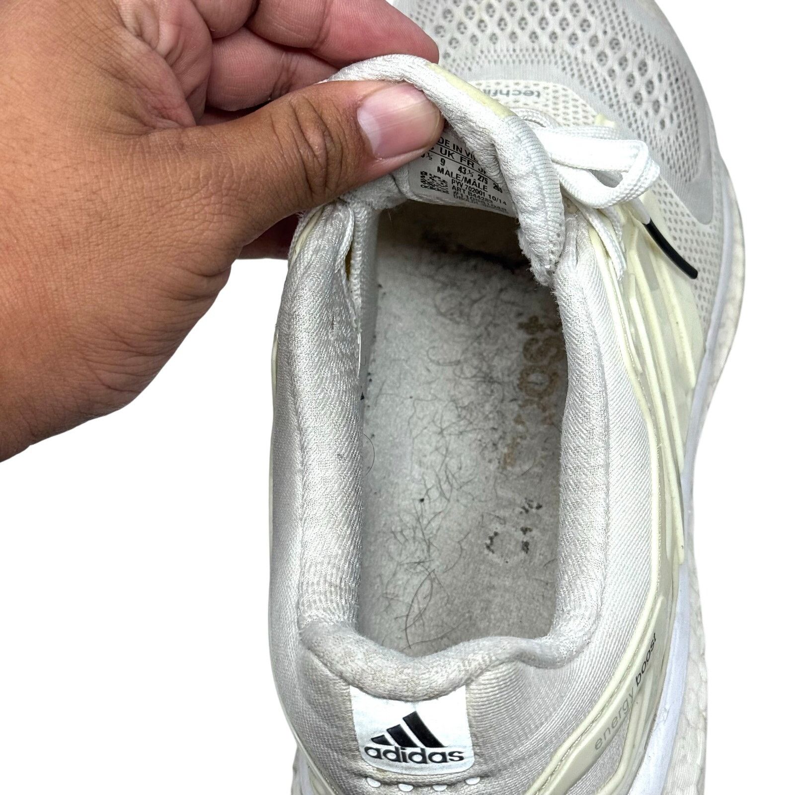 Adidas Adidas Energy Boost ESM ‘White’ Size US 9.5 / EU 42-43 - 19 Thumbnail
