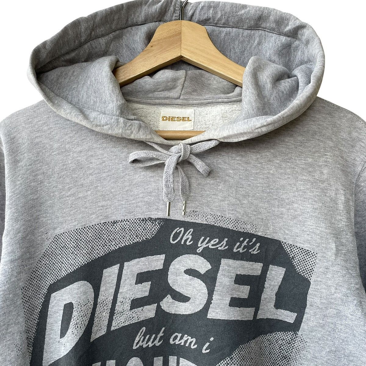 Diesel Diesel Industries Italy Big Logo Pullover Hoodie Size US M / EU 48-50 / 2 - 3 Thumbnail