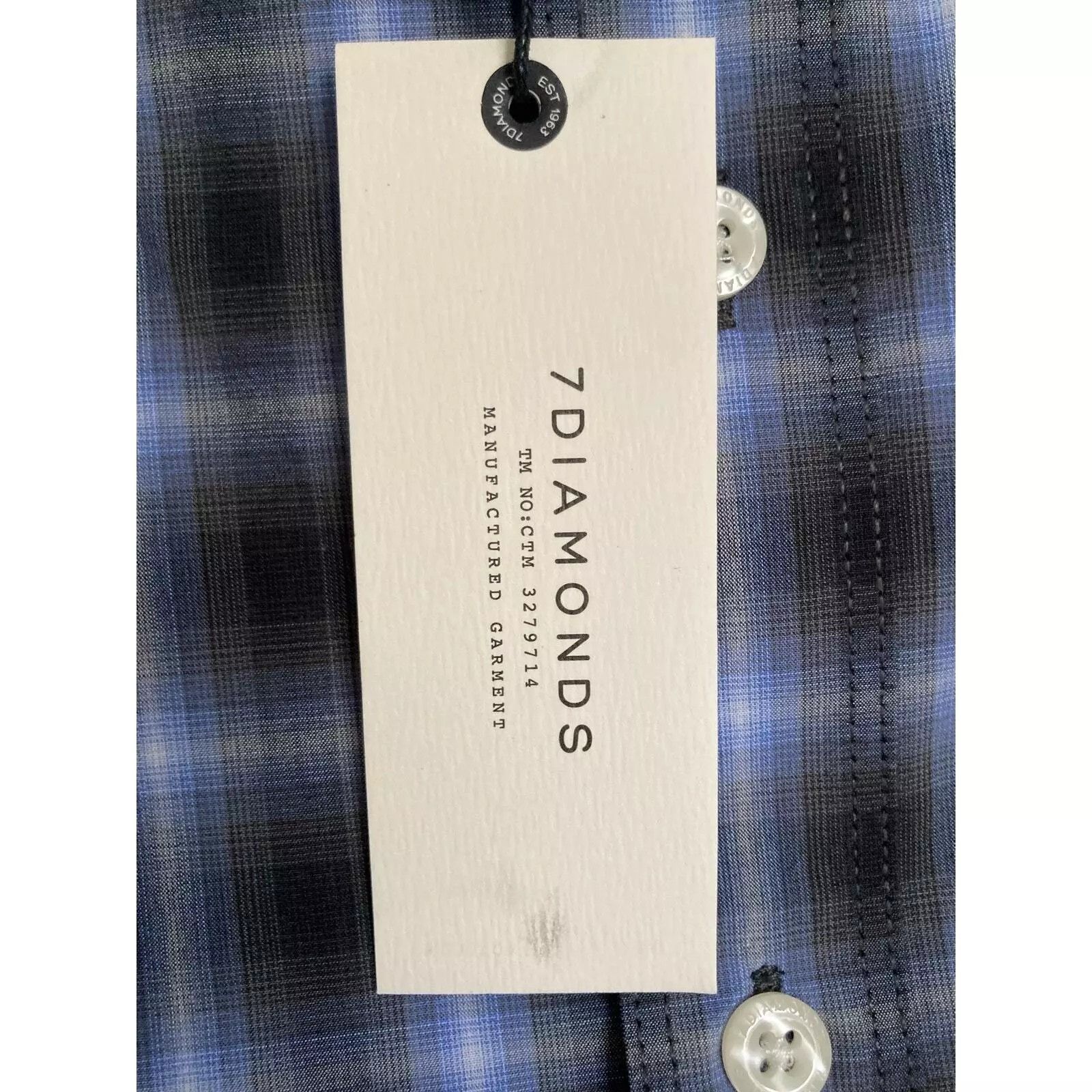 7Diamonds 7 Diamonds Mens Shirt Small Button Down Higher Ground Size US S / EU 44-46 / 1 - 8 Thumbnail