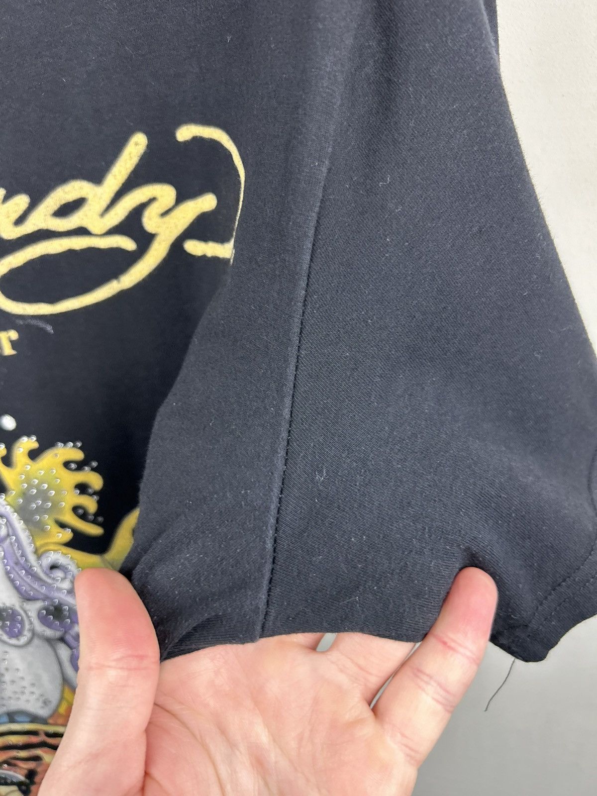 Ed Hardy Vintage Ed Hardy by Christian Audigier Tiger Logo Tee Size US L / EU 52-54 / 3 - 8 Thumbnail