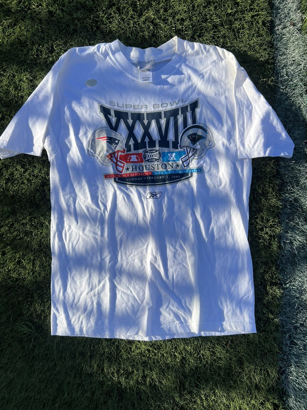 Vintage 2004 Super Bowl graphic Size US M / EU 48-50 / 2 - 1 Thumbnail