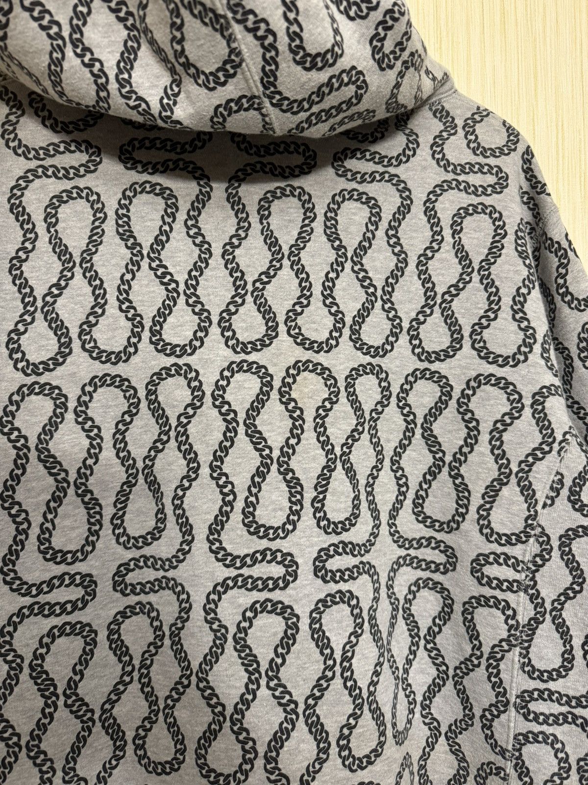 Supreme Rare Vintage supreme 90s 00s chain fullprint hoodie Size US M / EU 48-50 / 2 - 9 Thumbnail