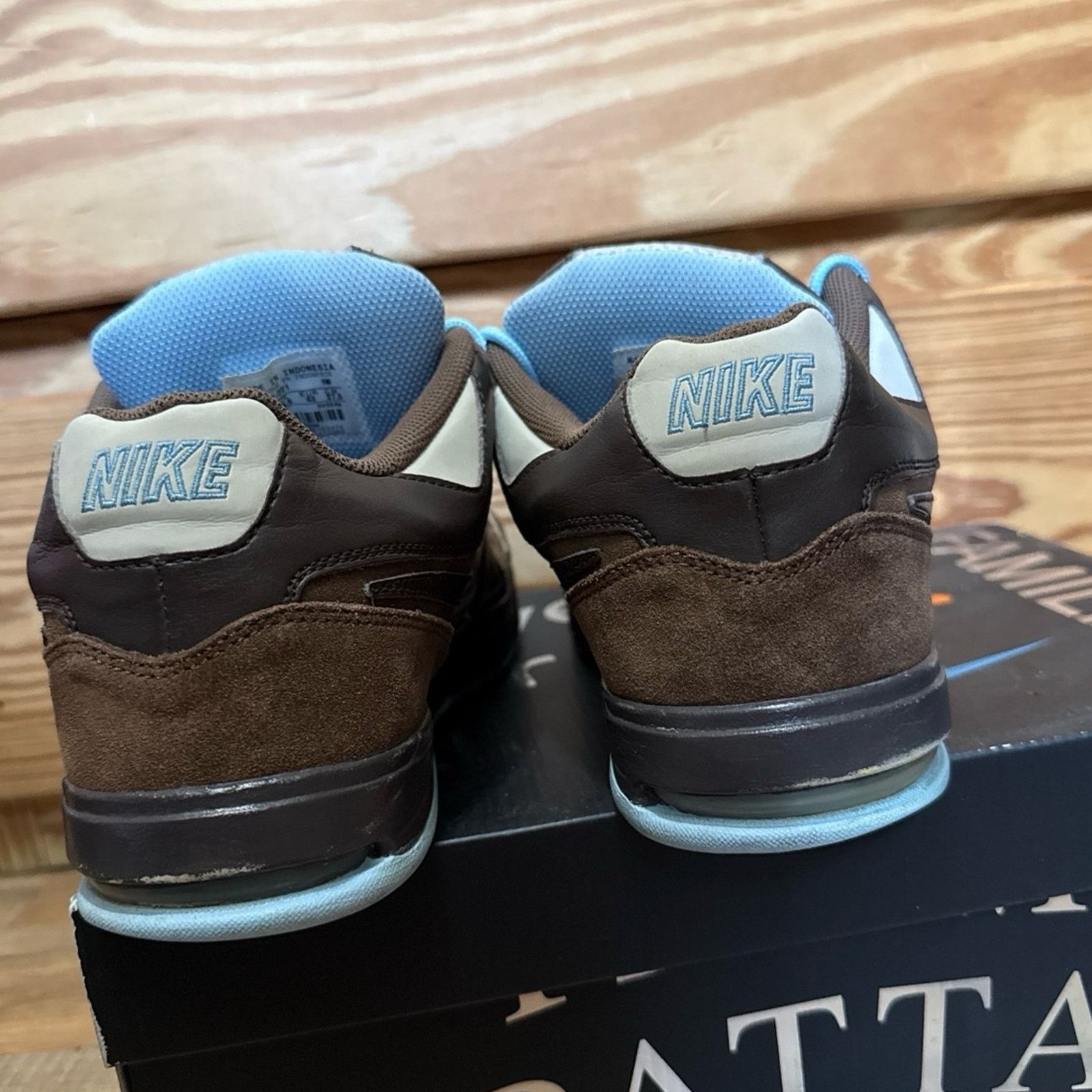 Nike 2008 Nike Dunk Low NYX Baroque Chocolate Brown Size US 9.5 / EU 42-43 - 5 Thumbnail