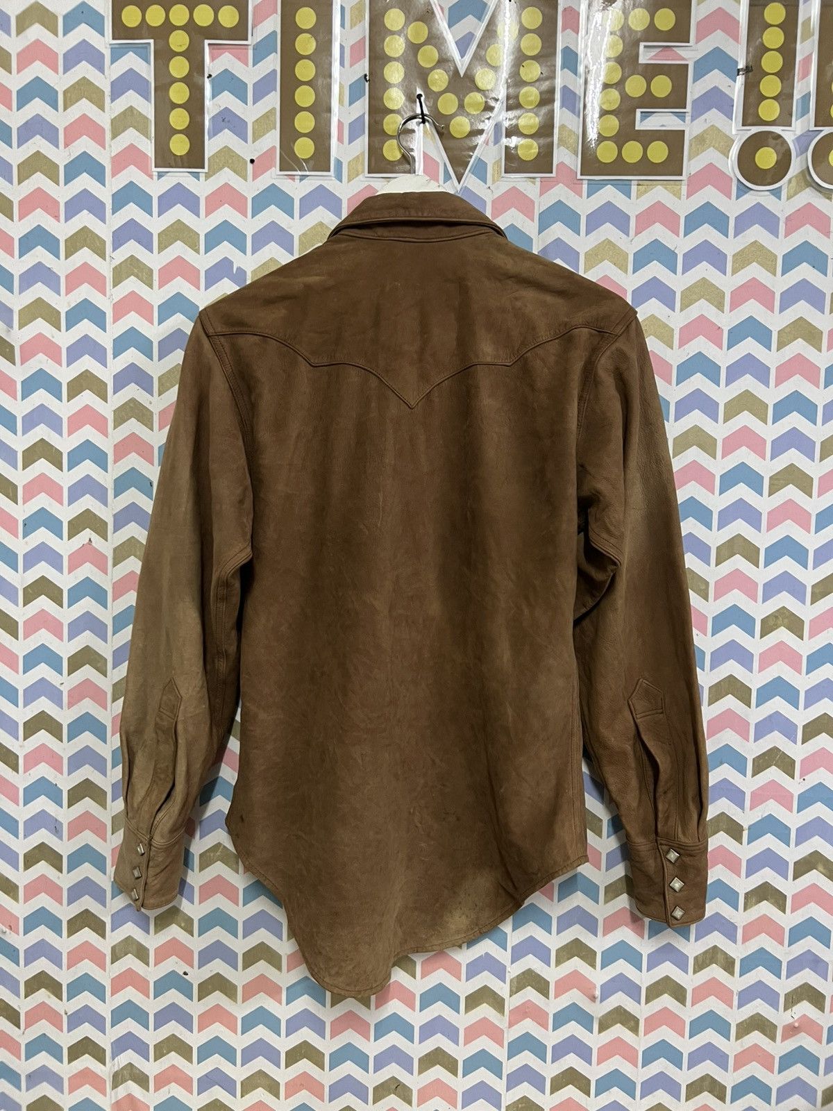 Sugar Cane Indian Motorcycle Suede Leather Toyo interprises Size US M / EU 48-50 / 2 - 2 Thumbnail