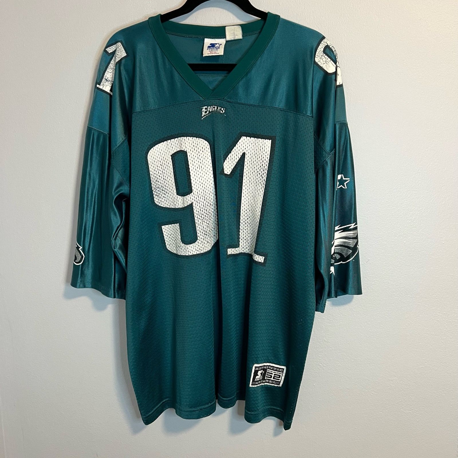 Starter Andy Harmon Philadelphia Eagles Starter NFL 90’s Jersey - XL Size US XL / EU 56 / 4 - 2 Thumbnail