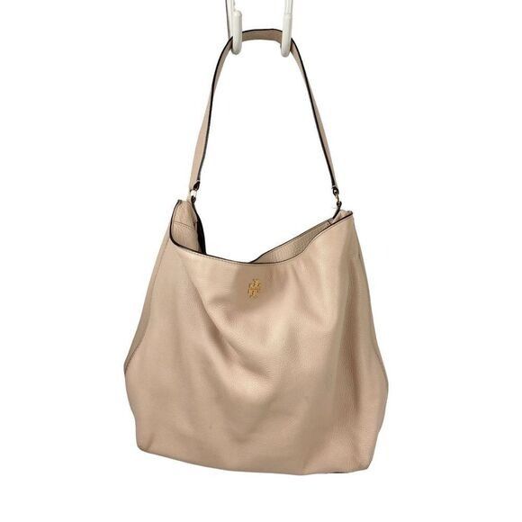 Tory Burch Tory Burch Frida Hobo Blush/Light Oak Size ONE SIZE - 3 Thumbnail