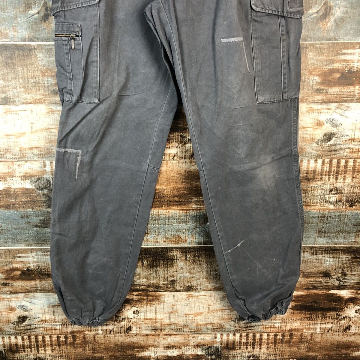 Japanese Brand DLL N Soulation Grey vintage utility Joggers Pants #C064 Size US 26 / EU 42 - 6 Thumbnail