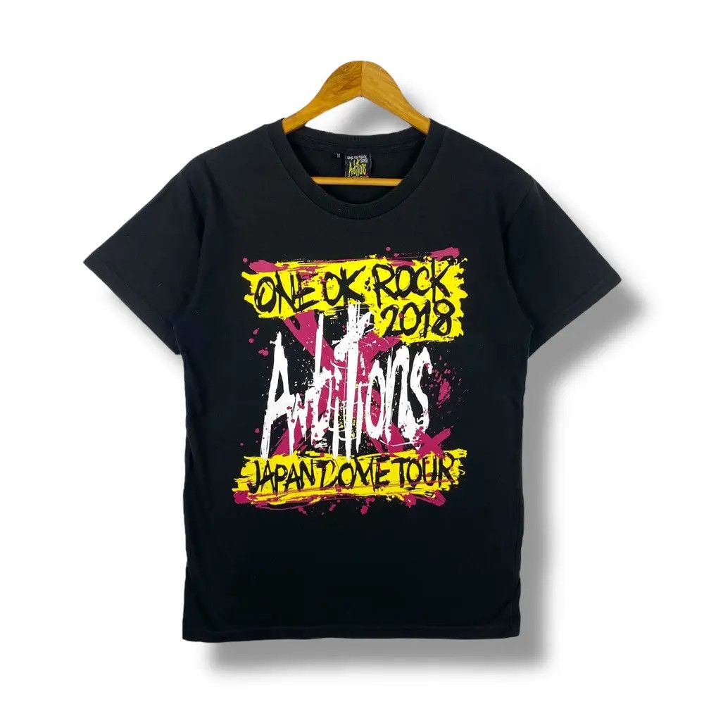 Band Tees ONE OK ROCK Ambitions Japan Dome Tour 2018 Band Tee Shirt Size US M / EU 48-50 / 2 - 1 Thumbnail