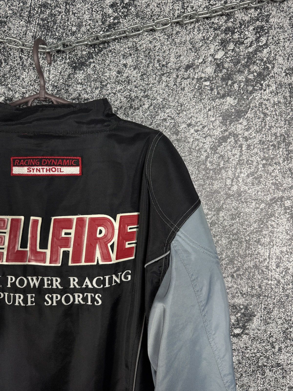 Vintage Hellfire Motorcycle Jacket Racing Hashiru Exhaust by Polo Size US XXL / EU 58 / 5 - 18 Thumbnail