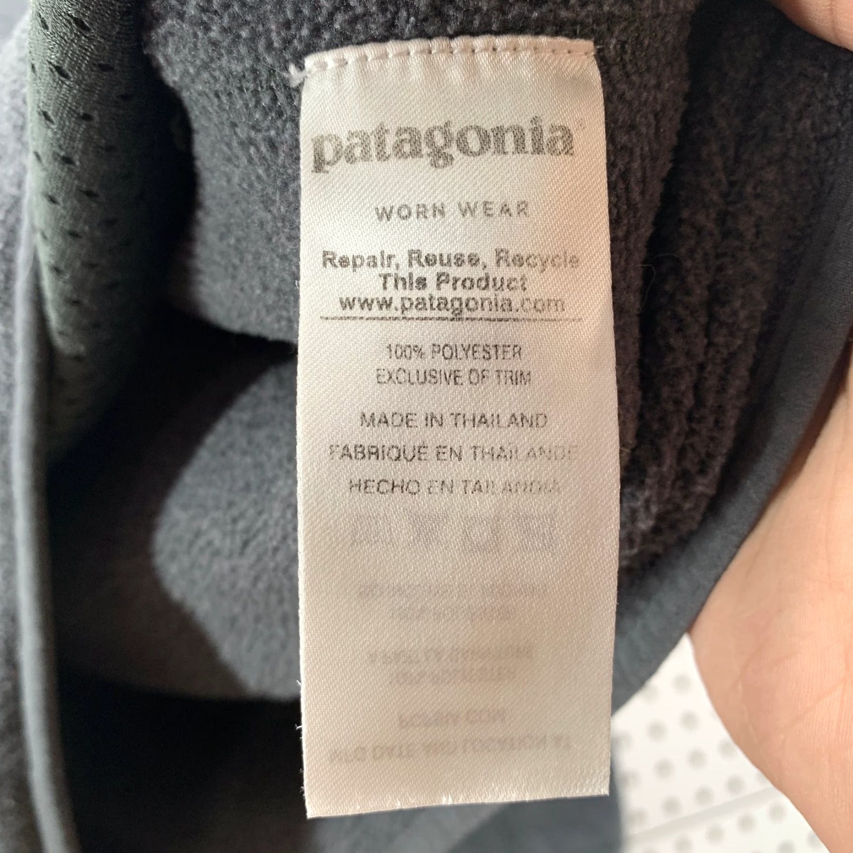 Patagonia Patagonia Better Sweater Mens Medium Gray 1/4 Snap PROVE IT Gray Pullover Sweatshirt Size US M / EU 48-50 / 2 - 6 Thumbnail