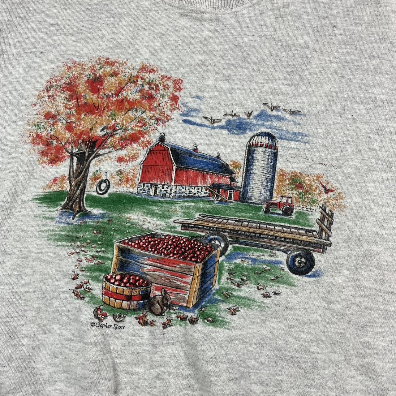 Designer Vintage farm crewneck Size US L / EU 52-54 / 3 - 3 Thumbnail