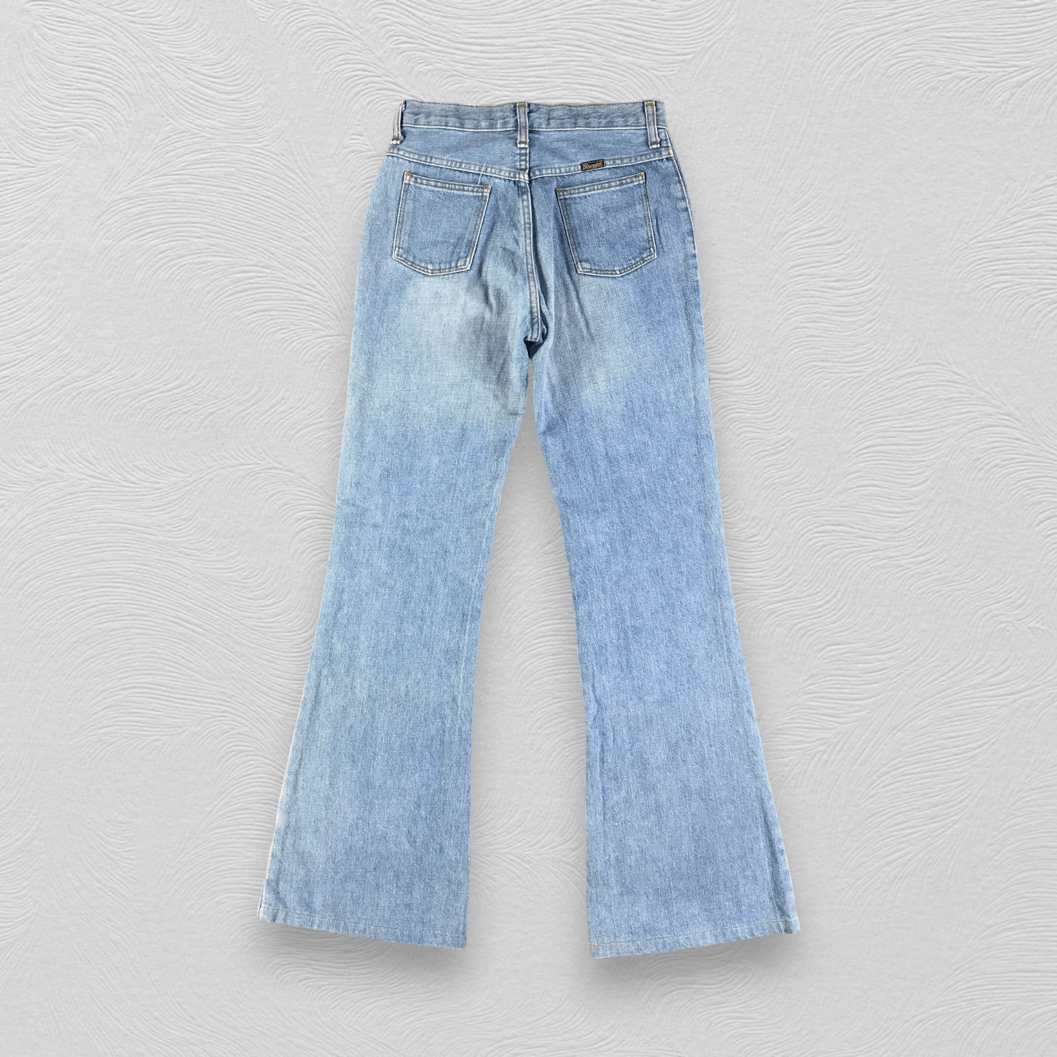 Vintage Vintage Wrangler Bush Pants Flared Jeans KJ1939 Size US 26 / EU 42 - 2 Thumbnail
