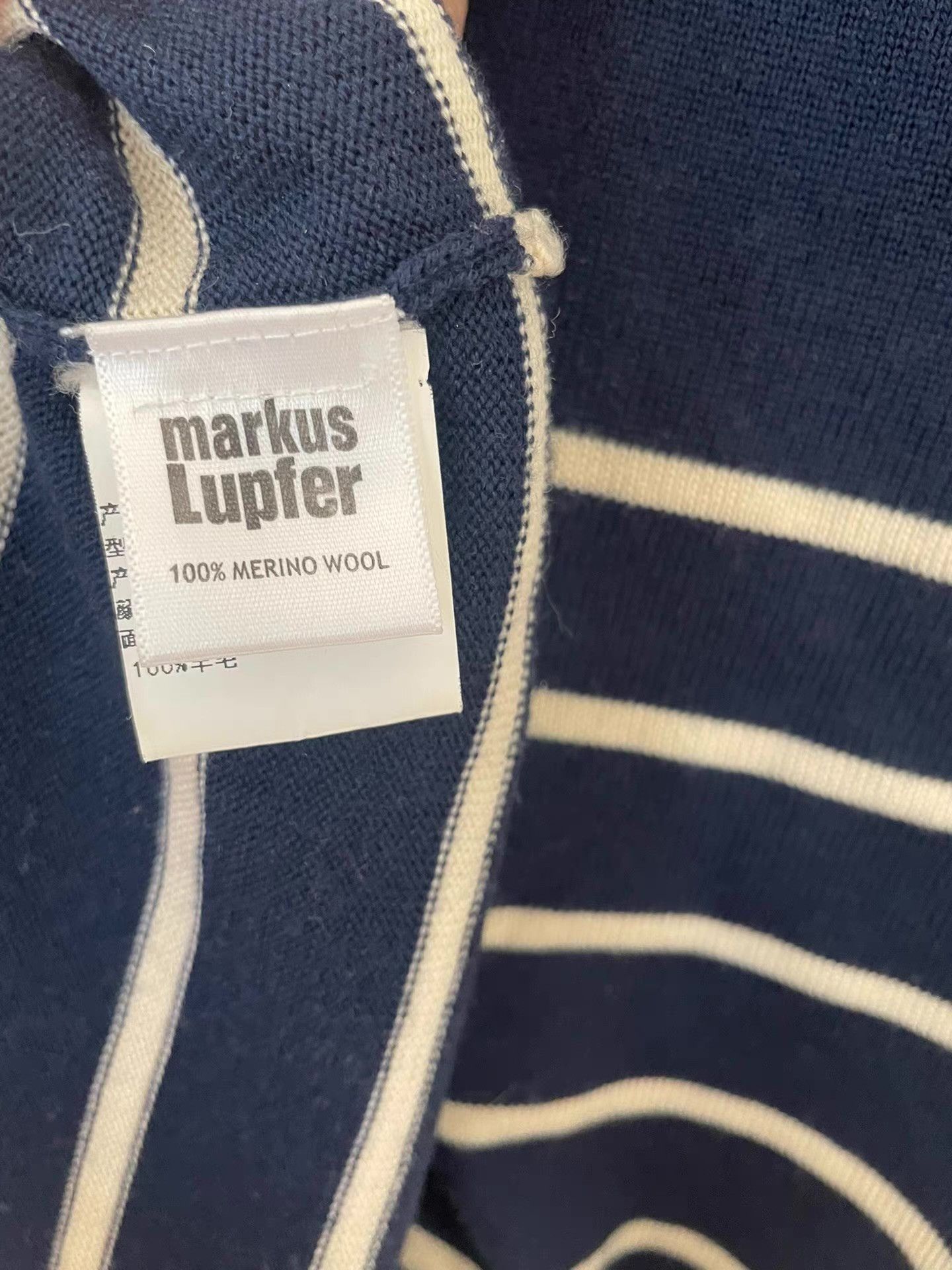 Markus Lupfer Markus Lupfer lightweight wool sweater Ｑ21 Size US S / EU 44-46 / 1 - 5 Thumbnail