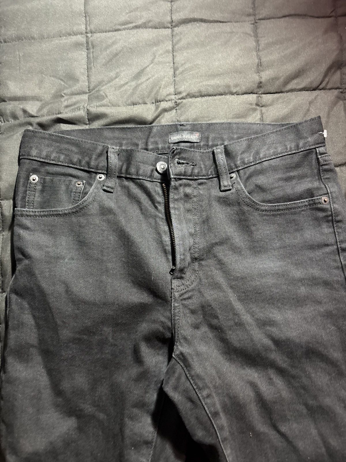Uniqlo UNIQLO Black Skinny Jeans Size US 30 / EU 46 - 3 Thumbnail