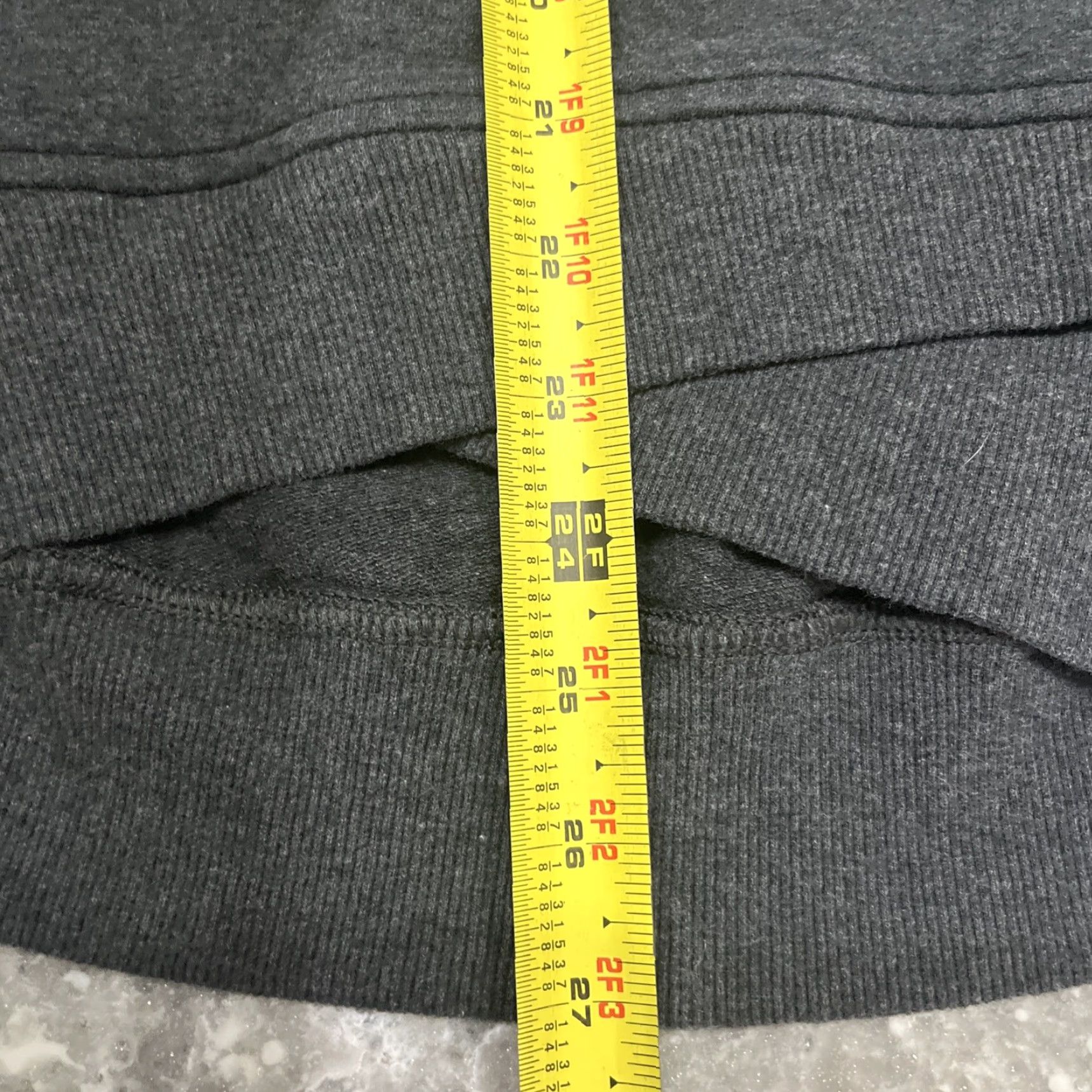 Lululemon Lululemon Sweatshirt Women 2 Gray Cowl Neck Cross Over Hem Pockets Pullover Activewear Slim Front Woman Size XS / US 0-2 / IT 36-38 - 6 Thumbnail