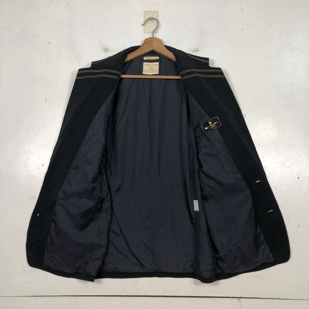 Japanese Brand 📌Vintage Coats Valenza Po Sports Paris Double Breast Size US M / EU 48-50 / 2 - 15 Thumbnail
