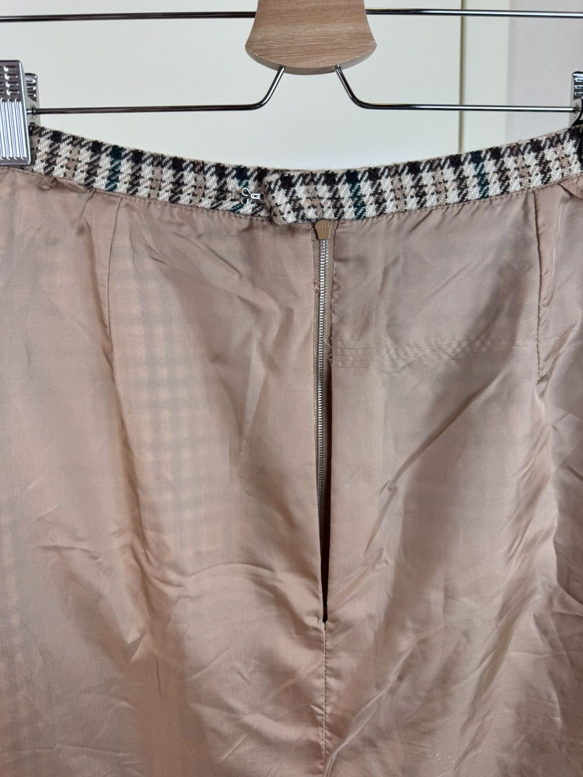 Ballantyne Ballantyne vintage wool houdthtooth skirt mid Burberry style Size 27" / US 4 / IT 40 - 13 Thumbnail