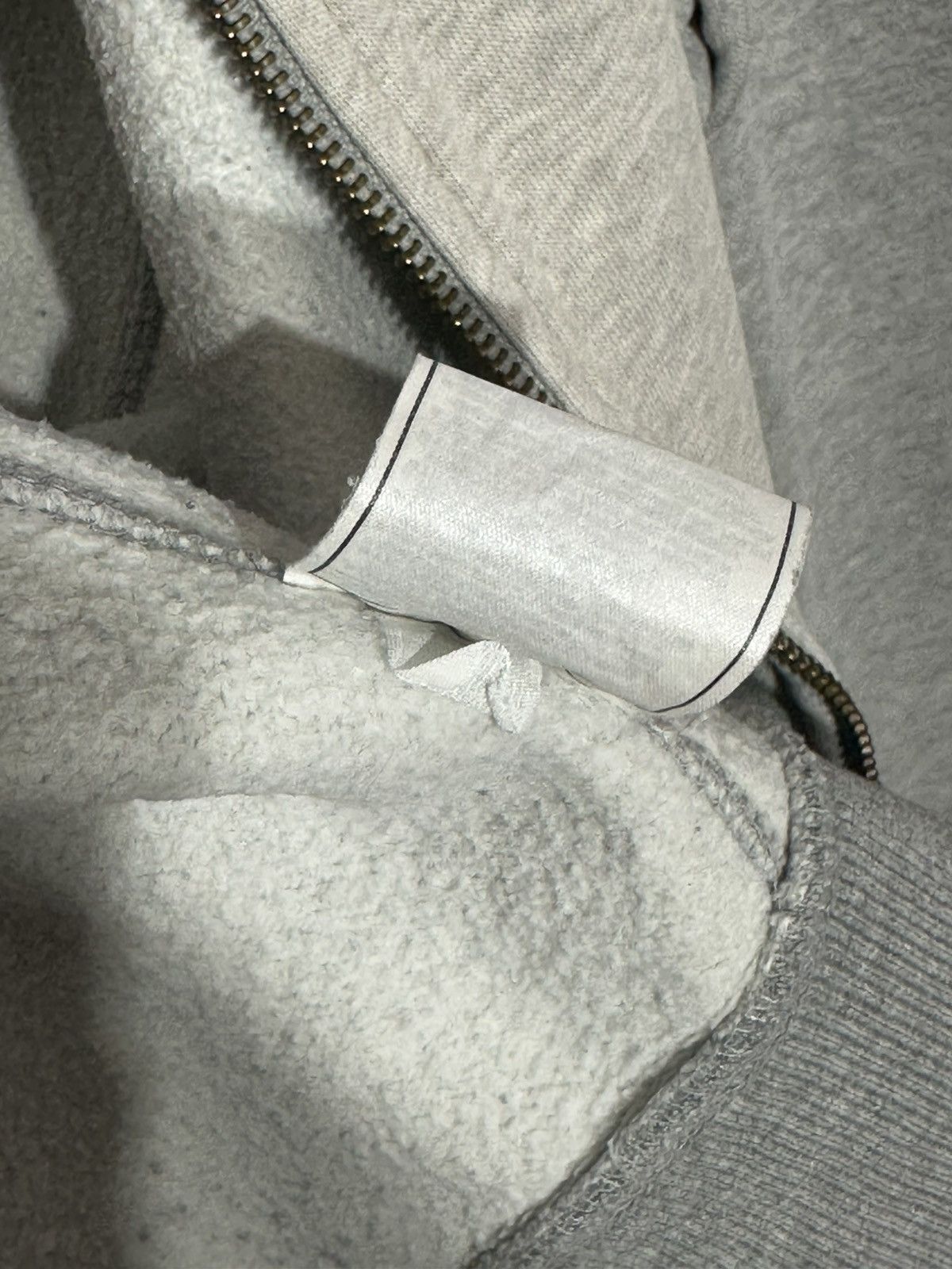 Nike Vintage Nike Silver Tag Grey Zip-Up Hoodie Size US XXL / EU 58 / 5 - 7 Thumbnail