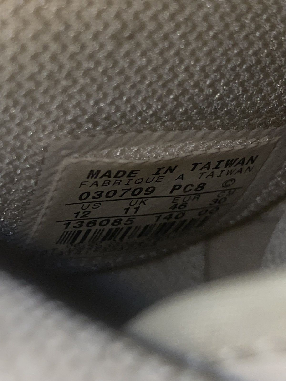 Jordan Brand Jordan 1 Retro UNC Patent Size US 12 / EU 45 - 9 Thumbnail