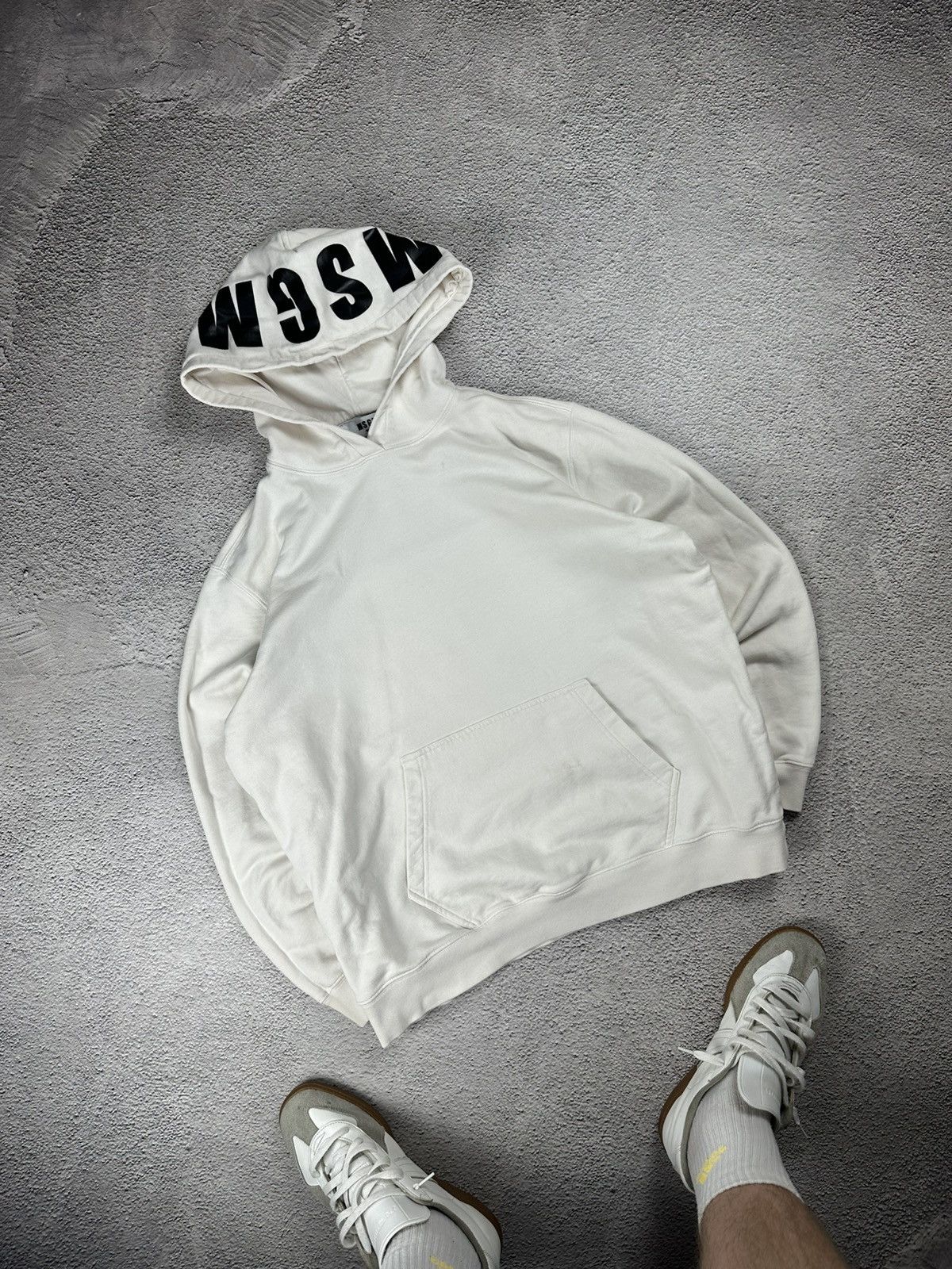 MSGM MSGM Milano Hoodie Logo Print Y2K Cotton Style Size US L / EU 52-54 / 3 - 1 Thumbnail