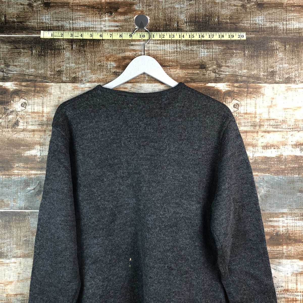 Homespun Knitwear × Japanese Brand Japanese Brand Grey Cardigan Knitwear #A2375 Size US M / EU 48-50 / 2 - 13 Thumbnail