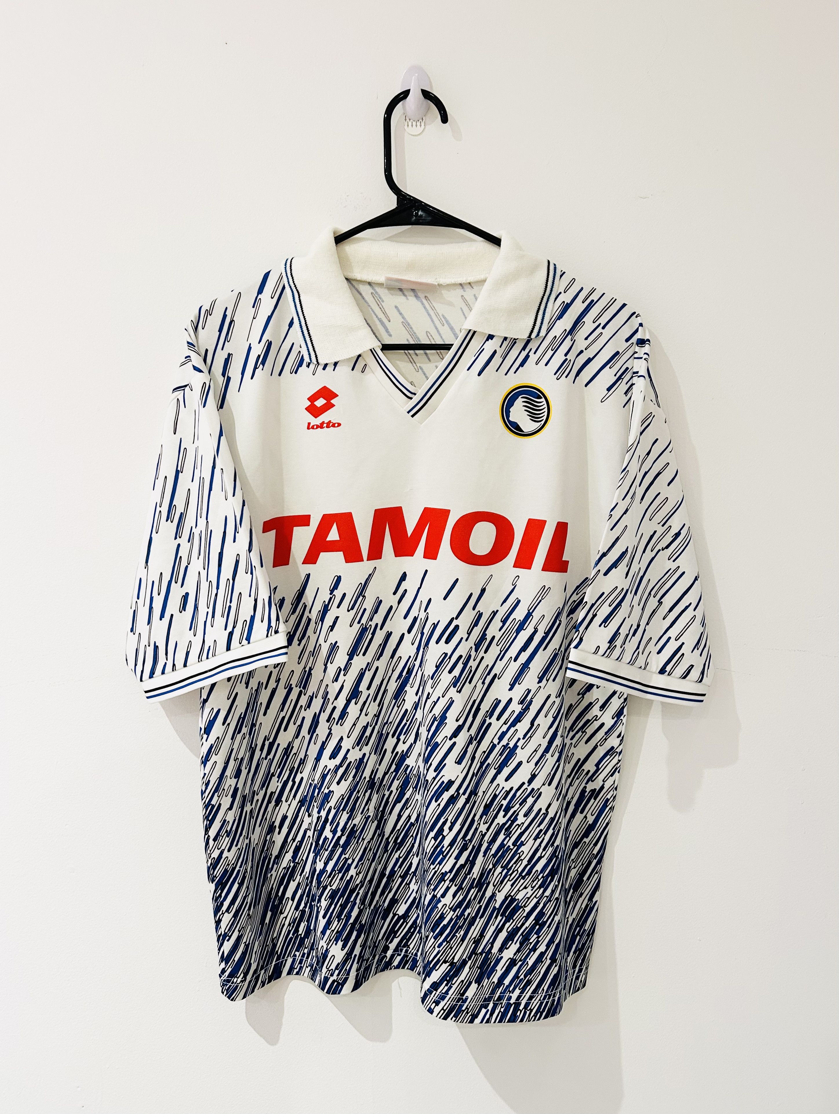 Lotto Sport Atalanta 1991/93 away Size US M / EU 48-50 / 2 - 1 Thumbnail